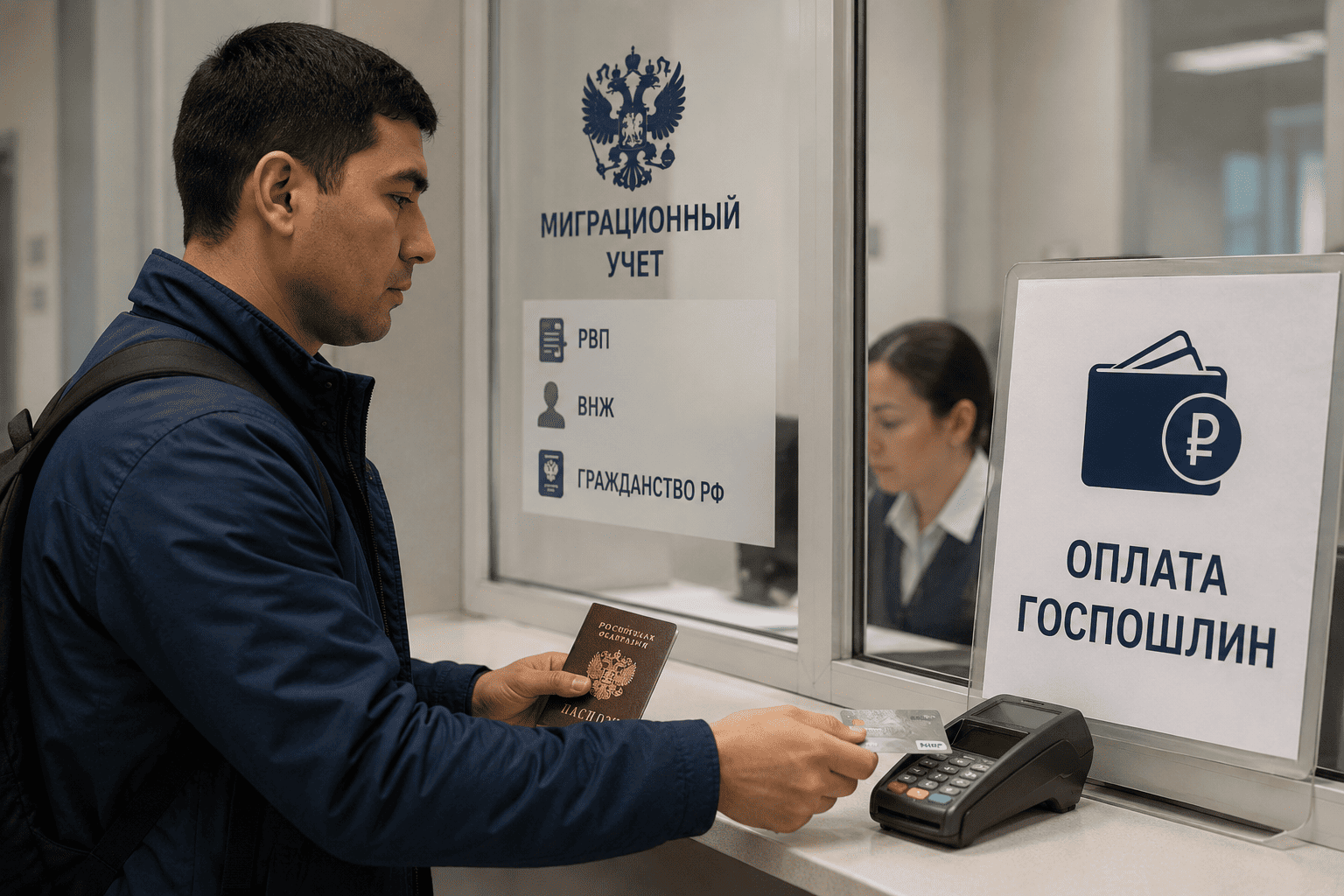 С 26.07.2026 увеличился размер государственных пошлин на миграционные услуги