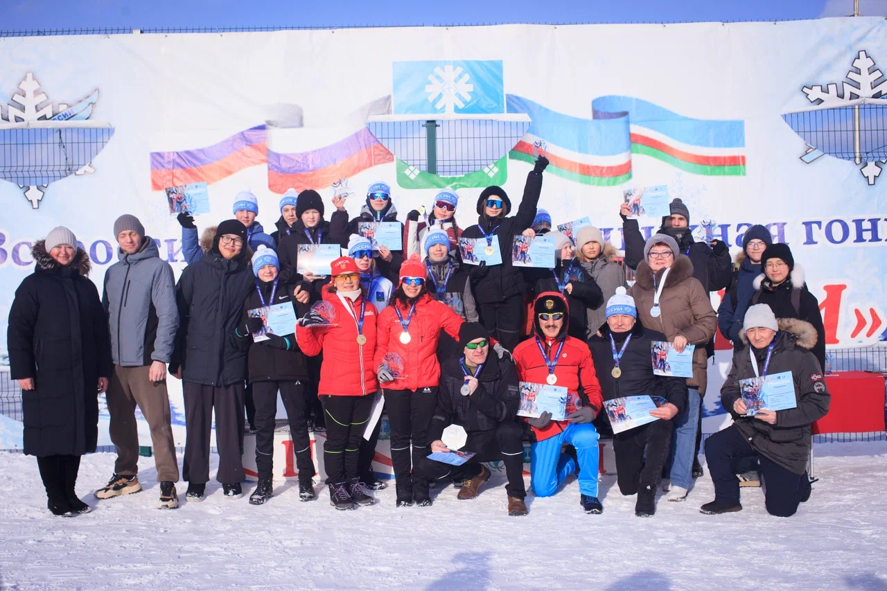 В Мирном состоялась "Лыжня России"