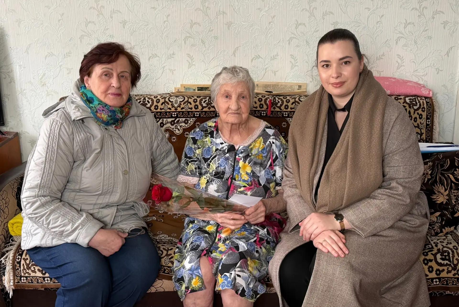 В гостях у наших долгожителей! 