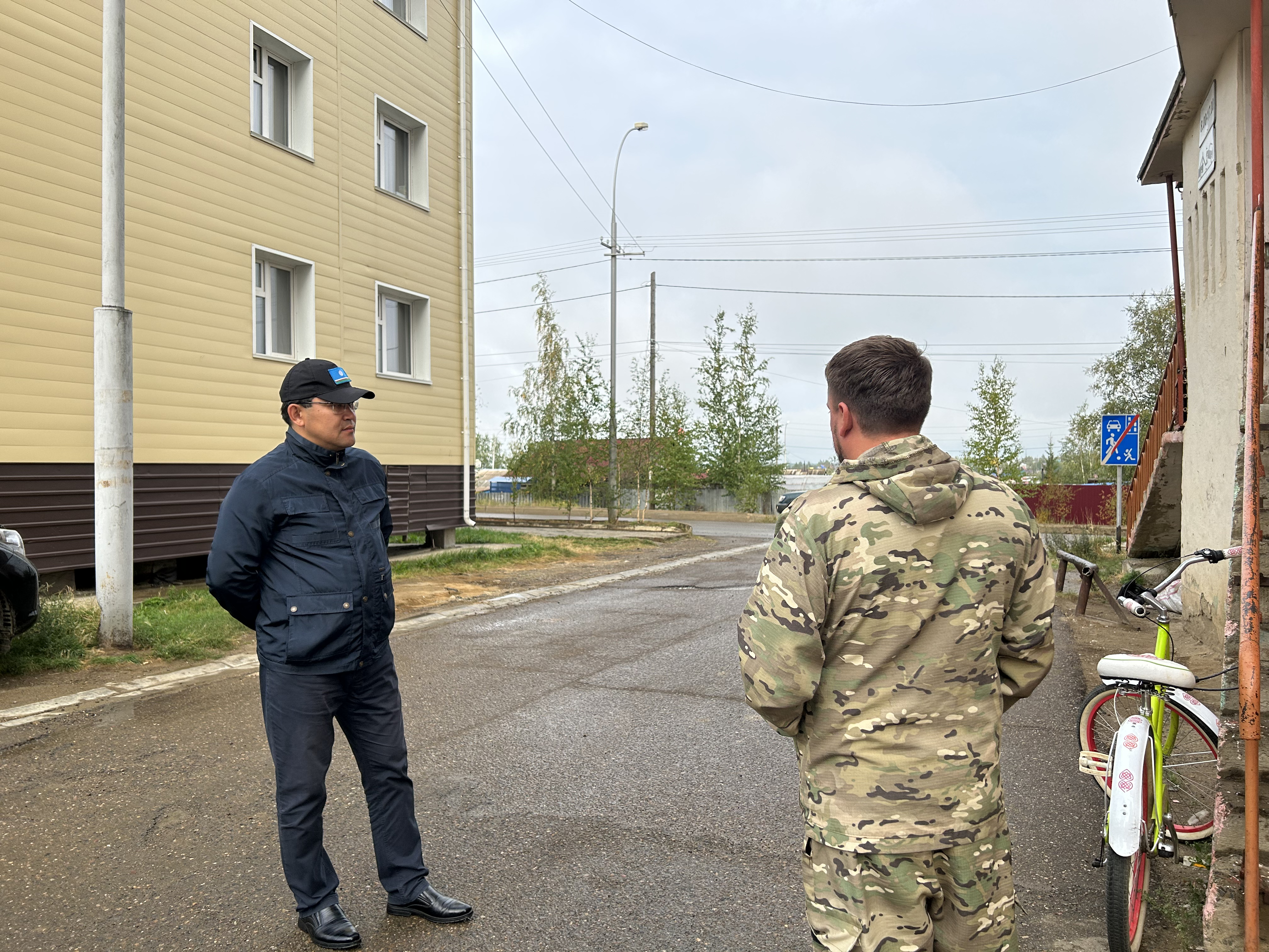 Вчера выездная комиссия по благоустройству города работала на улице Ленина 