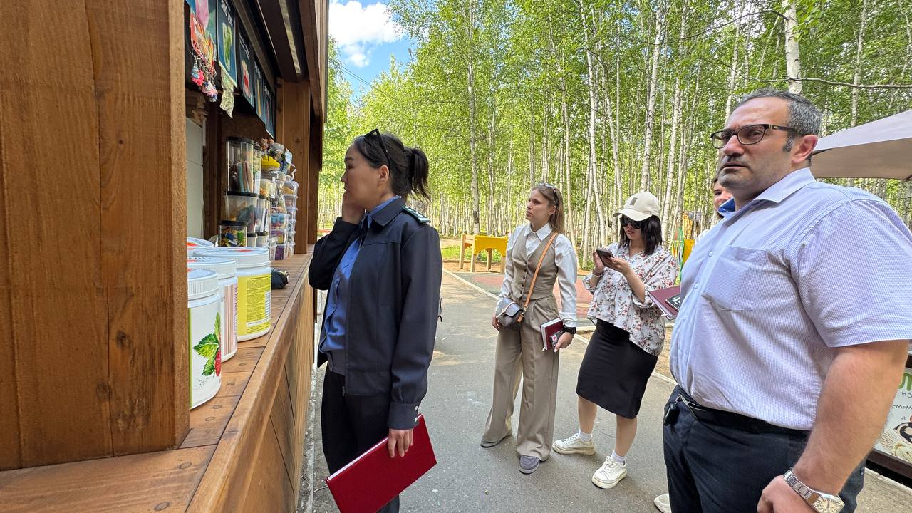 Объекты летней торговли и общепита в Мирном на контроле