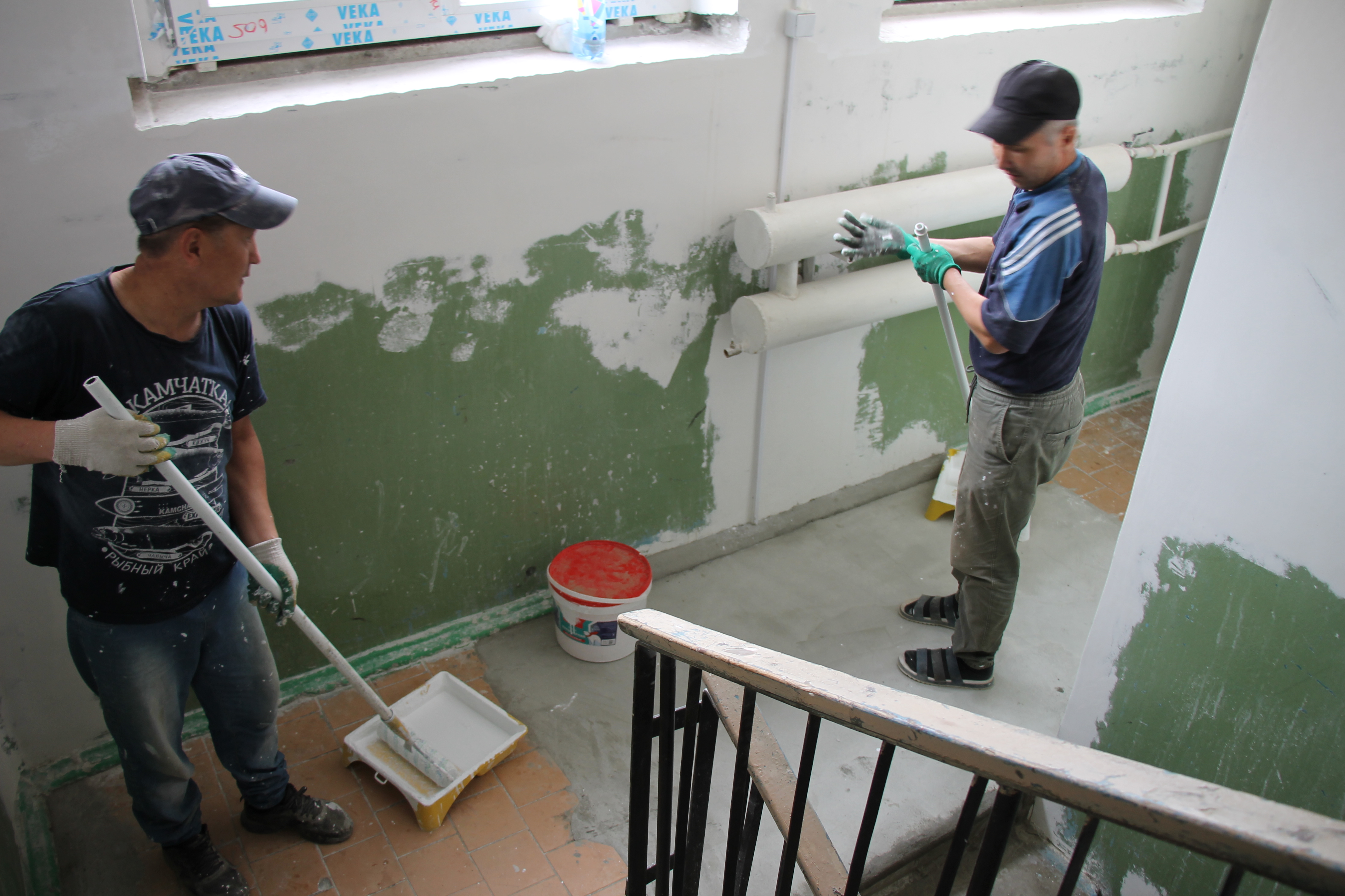 Ремонт подъездов в Мирном по итогам 2024 года