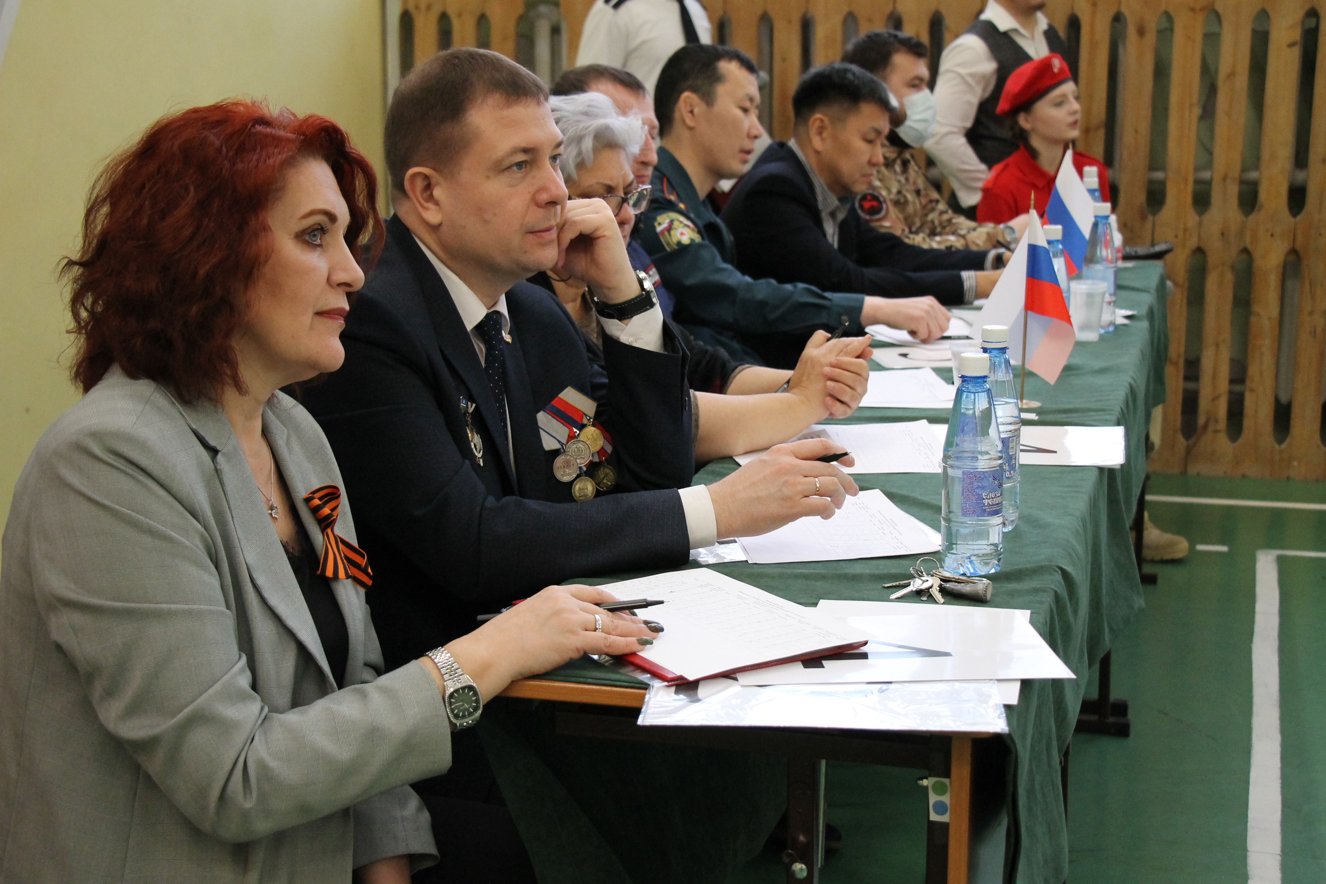 В Мирном начались школьные смотры песни и строя, посвященные 80-летию Великой Победы