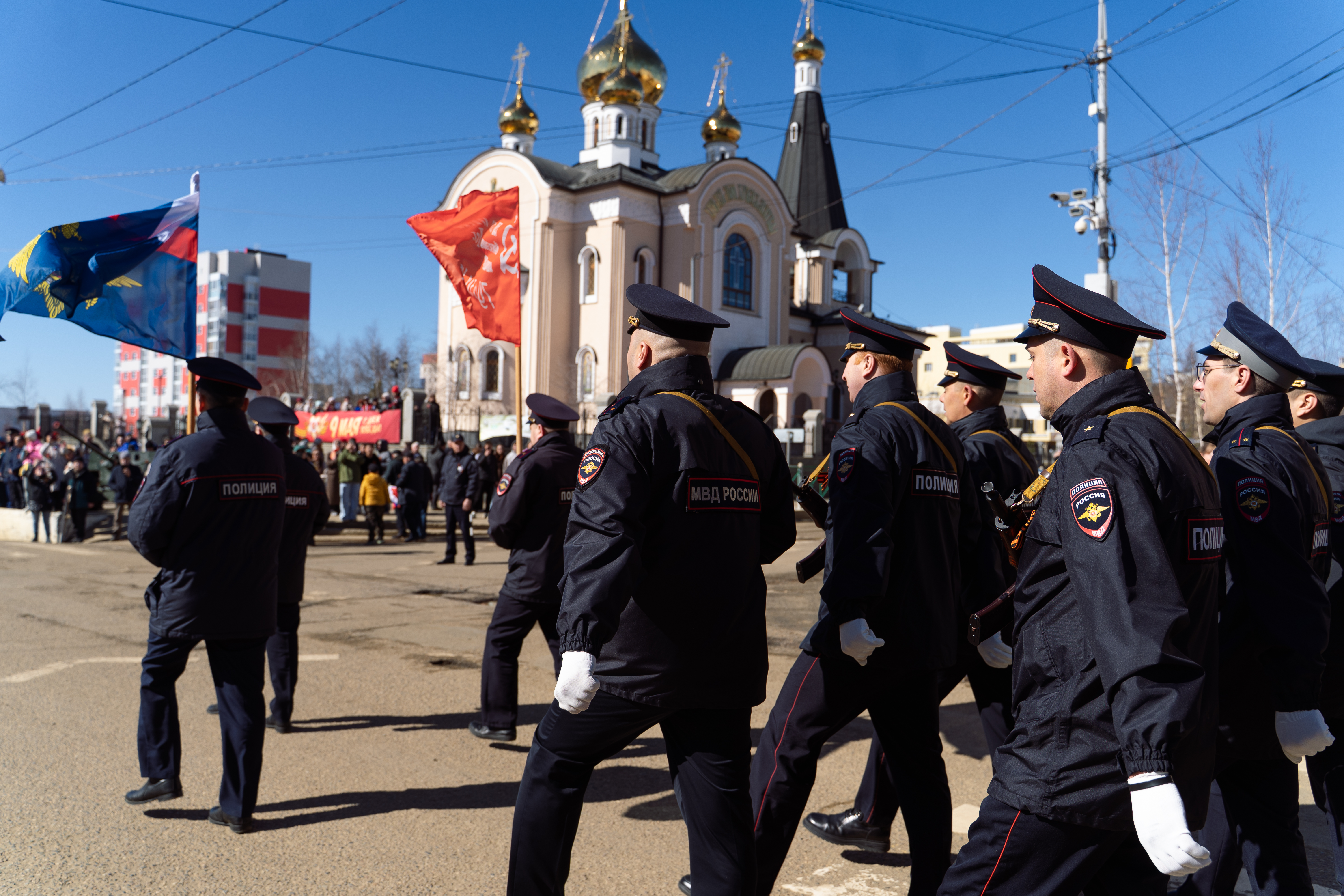 День Победы в Мирном: фотоотчет