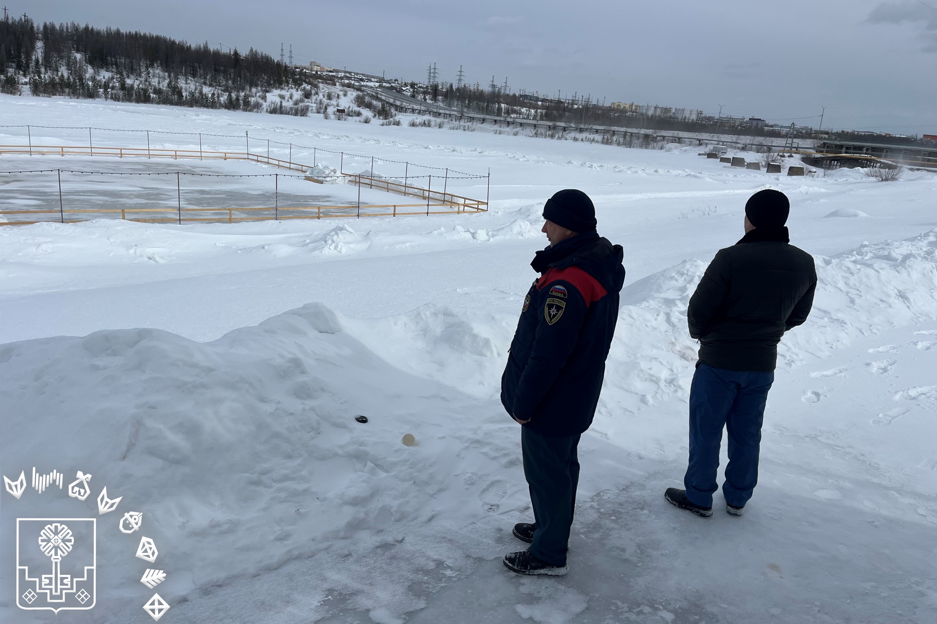 "Безопасный лед" в Мирном