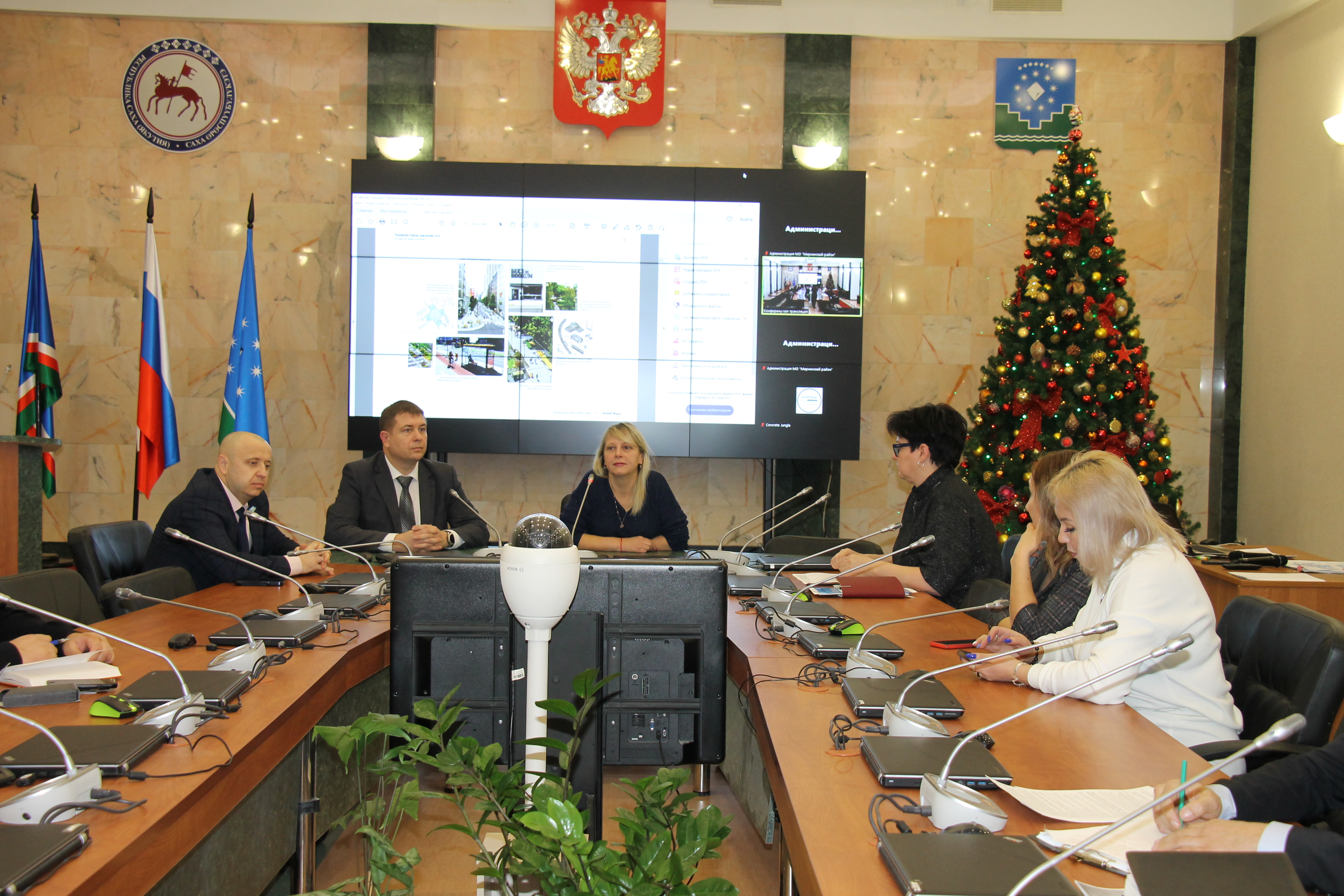 Городской Совет обсудил мастер-план Мирного