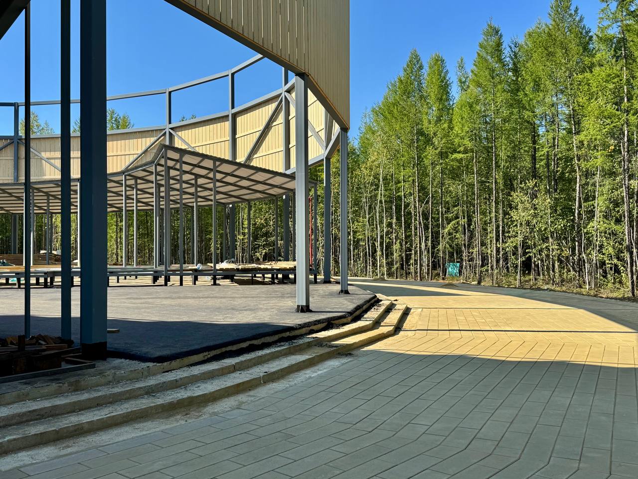 В нашем парке кипит работа!