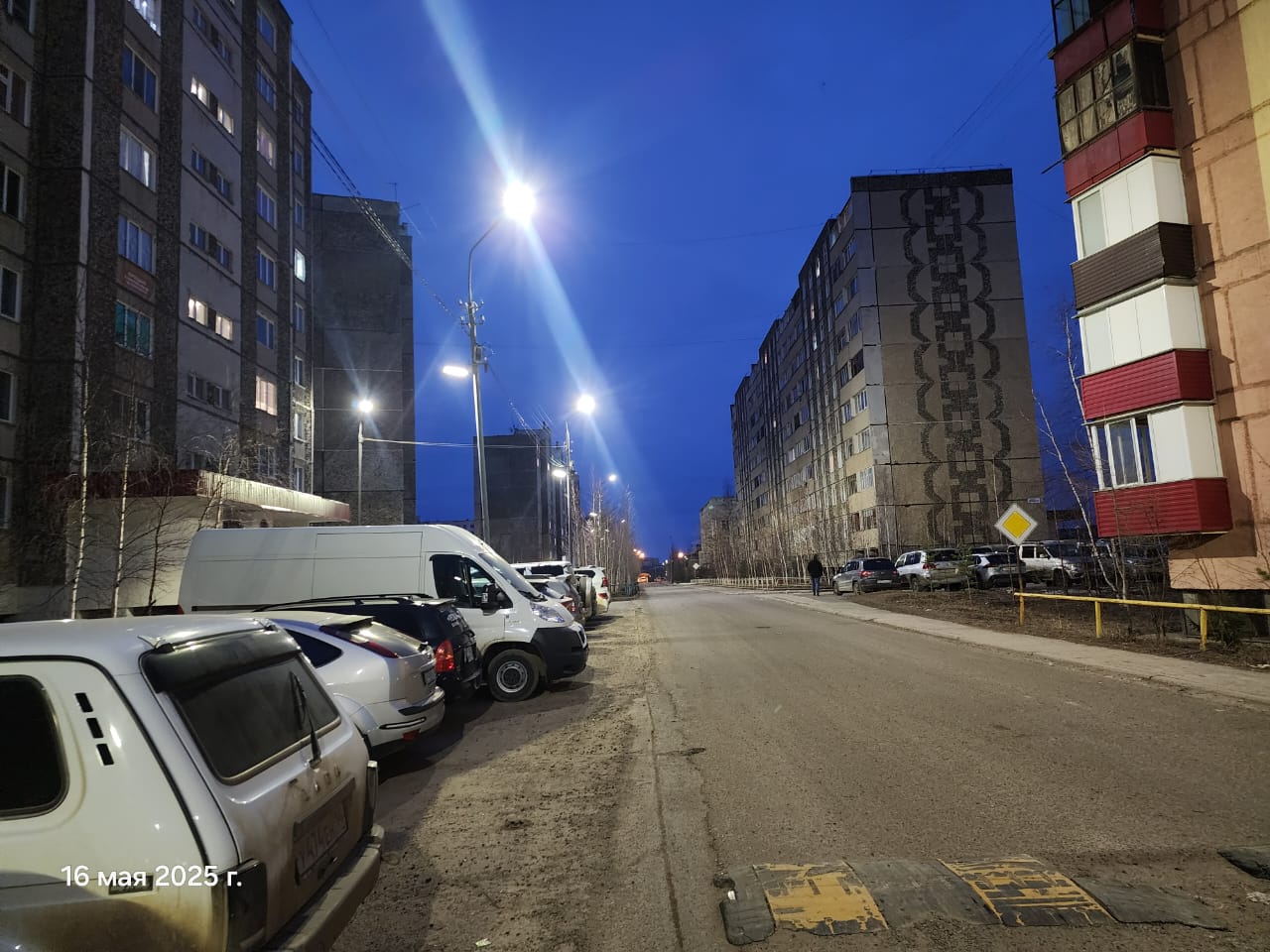 На улице Солдатова "повернули" свет