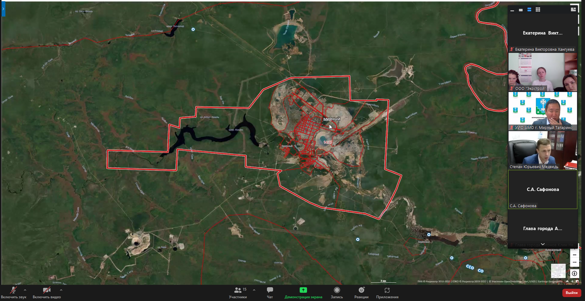 По инициативе главы города Мирного прошло первое лесоустроительное совещание